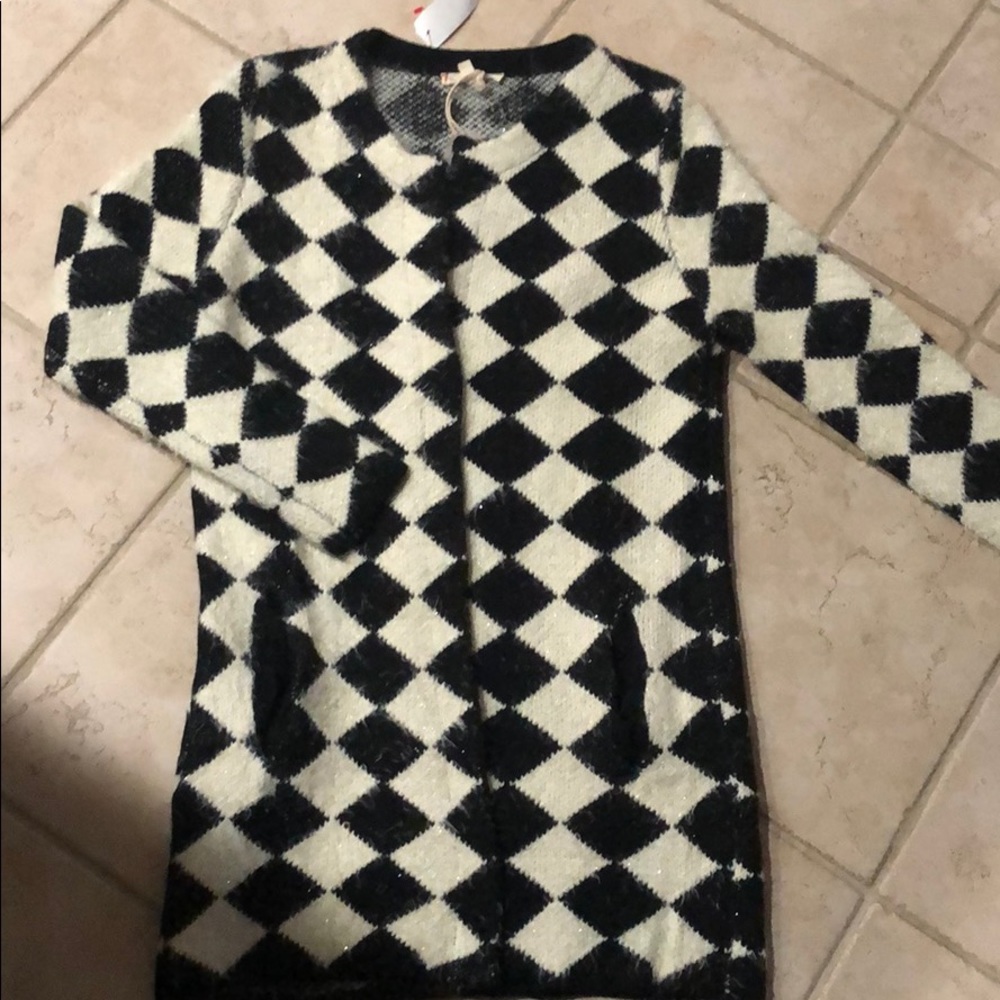 Ladies retro sweater coat